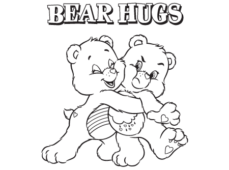 Bear Hugs! Care Bears Activity | AG Kidzone