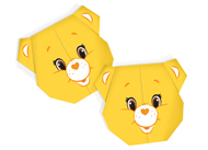 Care Bears Funshine Bear Origami Care Bears Activities