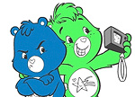Care Bears Click & Color Care Bears Games