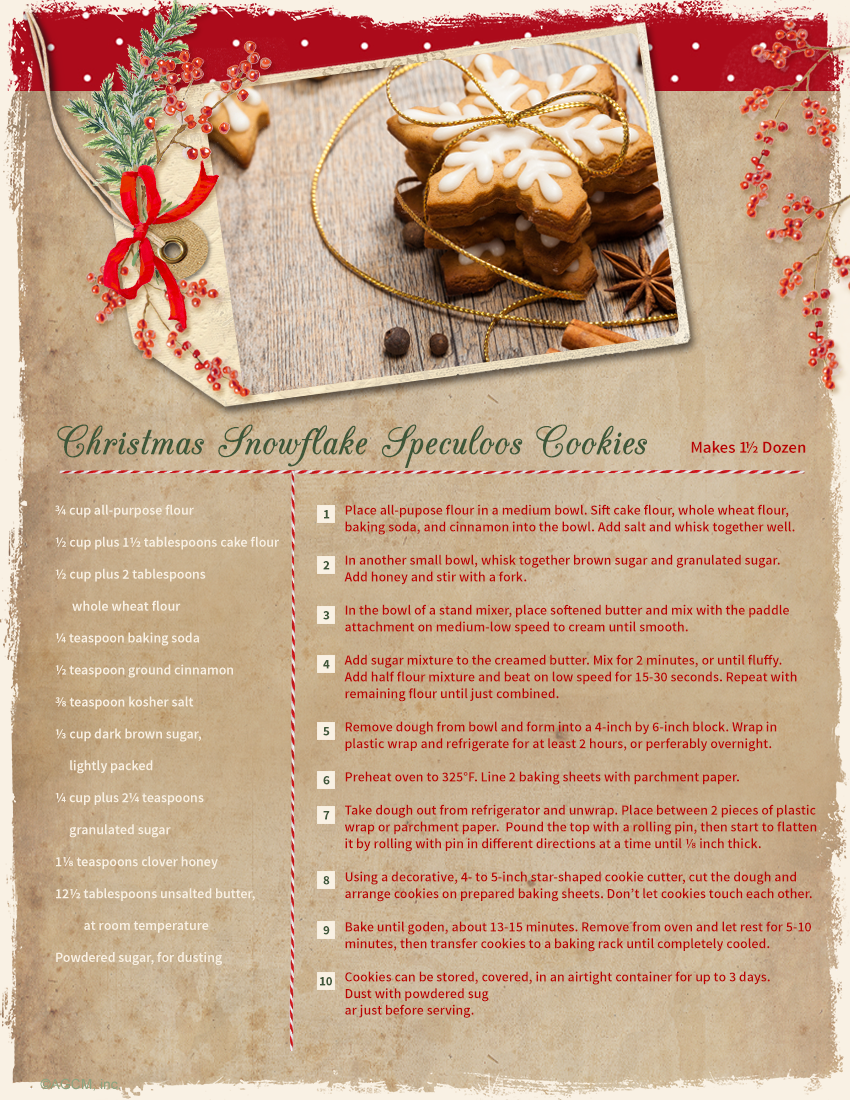 Christmas Recipe Card Ideas | Blue Mountain