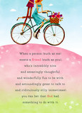 Bicycle Pair 5x7 Folded Card