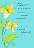 God Made Friends 5x7 Folded Card