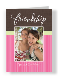 Photo Friendship 5x7 Folded Card