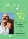 Life Journey Birthday 5x7 Folded Card