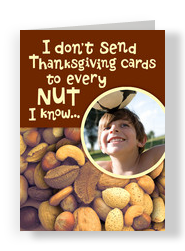 Every Nut Cards 5x7 Folded Card