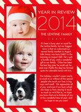 Candy Cane Newsletter 5x7 Folded Card