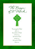 St Patrick Prayer 5x7 Folded Card