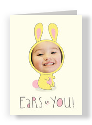 Ears To You 5x7 Folded Card