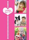 Birthday Hugs Kisses 5x7 Folded Card