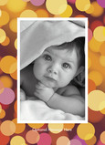 Many Circles Portrait 5x7 Folded Card