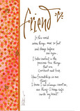 Safe Inside My Heart 5x7 Folded Card