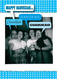 Hanukkah Spell 5x7 Folded Card