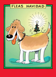 Fleas Navidad 5x7 Folded Card