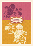 Happy Wedding 5x7 Folded Card