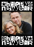 Bright New Year 5x7 Folded Card