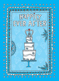 Happily Ever After Guys 5x7 Folded Card