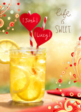Life is Sweet 5x7 Folded Card