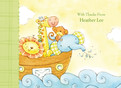 Noahs Ark Thanks 5.25x3.75 Folded Card