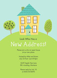 Yellow Home Hill 5x7 Flat Card