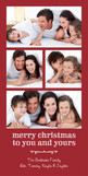 You Yours Christmas 4x8 Flat Card