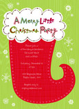 Merry Little Party 5x7 Flat Card