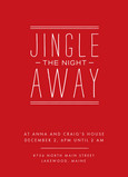 Jingle Night Away 5x7 Flat Card