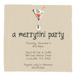Merrytini Party 4.75x4.75 Flat