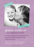 Grandmother Definition 5x7 Folded Card