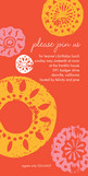 Orange Join Us 4x8 Flat Card