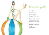 Make A Splash 7x5 Flat Card