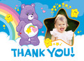 Star Care Bear Thanks 5.25x3.75 Folded Card