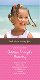 Pink Polka Dot 4x8 Flat Card
