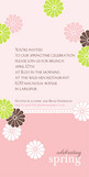 Celebrating Spring 4x8 Flat Card