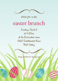 Easter Egg Brunch 5x7 Flat Card