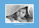 Sky Blue Postcard 7x5 Postcard