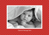 Red Dot Card 7x5 Folded Card
