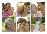 Six Collage Postcard 7x5 Postcard
