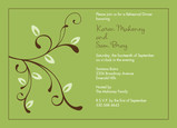 Wild Vine Shower 7x5 Flat Card