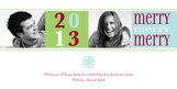 Merry Trio 8x4 Flat Card