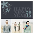 Asterisk New Year 4.75x4.75 Flat
