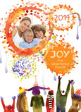 New Years Fireworks 5x7 Flat Card