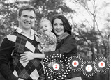 Sunburst Year Photo 7x5 Folded Card