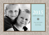 Muted New Year 7x5 Flat Card