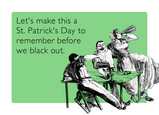 St Patricks to Remember 7x5 Folded Card
