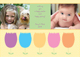 Easter Tulips 7x5 Flat Card