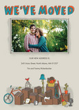 Moving Boxes 5x7 Flat Card