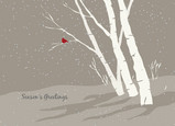 Cardinal Aspen 7x5 Folded Card