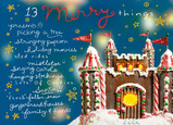 13 Merry Things 7x5 Folded Card