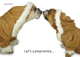 Eskimo Bulldogs 7x5 Folded Card