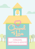 Chapel of Love 5x7 Folded Card